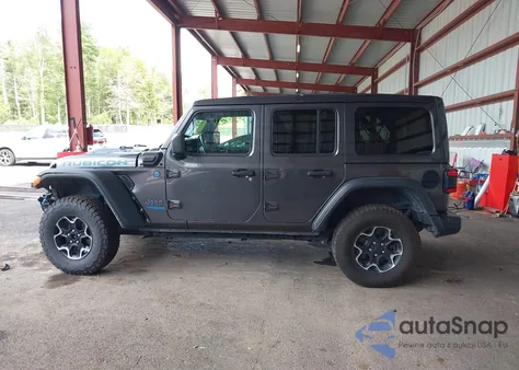 2021 Jeep Wrangler 4Xe Unlimited Rubicon 4X4 z USA, uszkodzony, nr VIN 1C4JJXR67MW783452